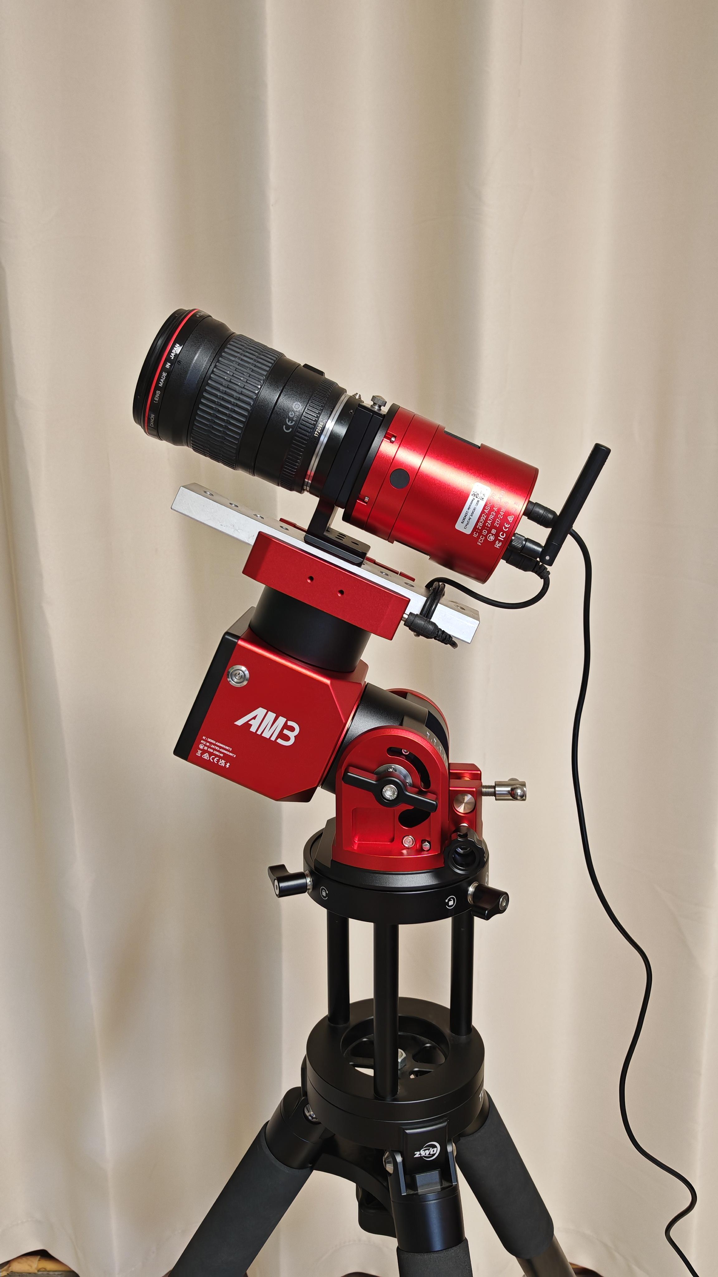 天文摄影为什么可以考虑入手「ASI585MC Air + AM3」  ...