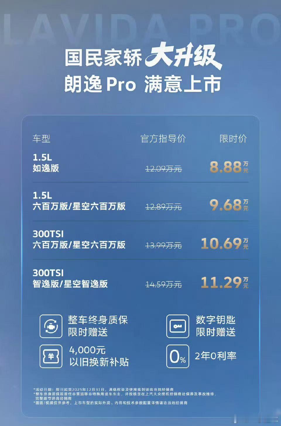 其实朗逸pro这个价也没多划算，但却很良心！直接把价格降到差不多，4s卖车就不用