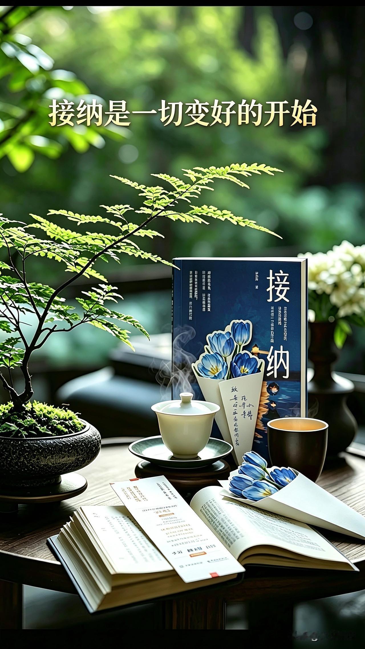 一本《接纳》，治愈了我大半辈子的纠结。
人这一辈子，烦恼大多都是不肯放过自己。