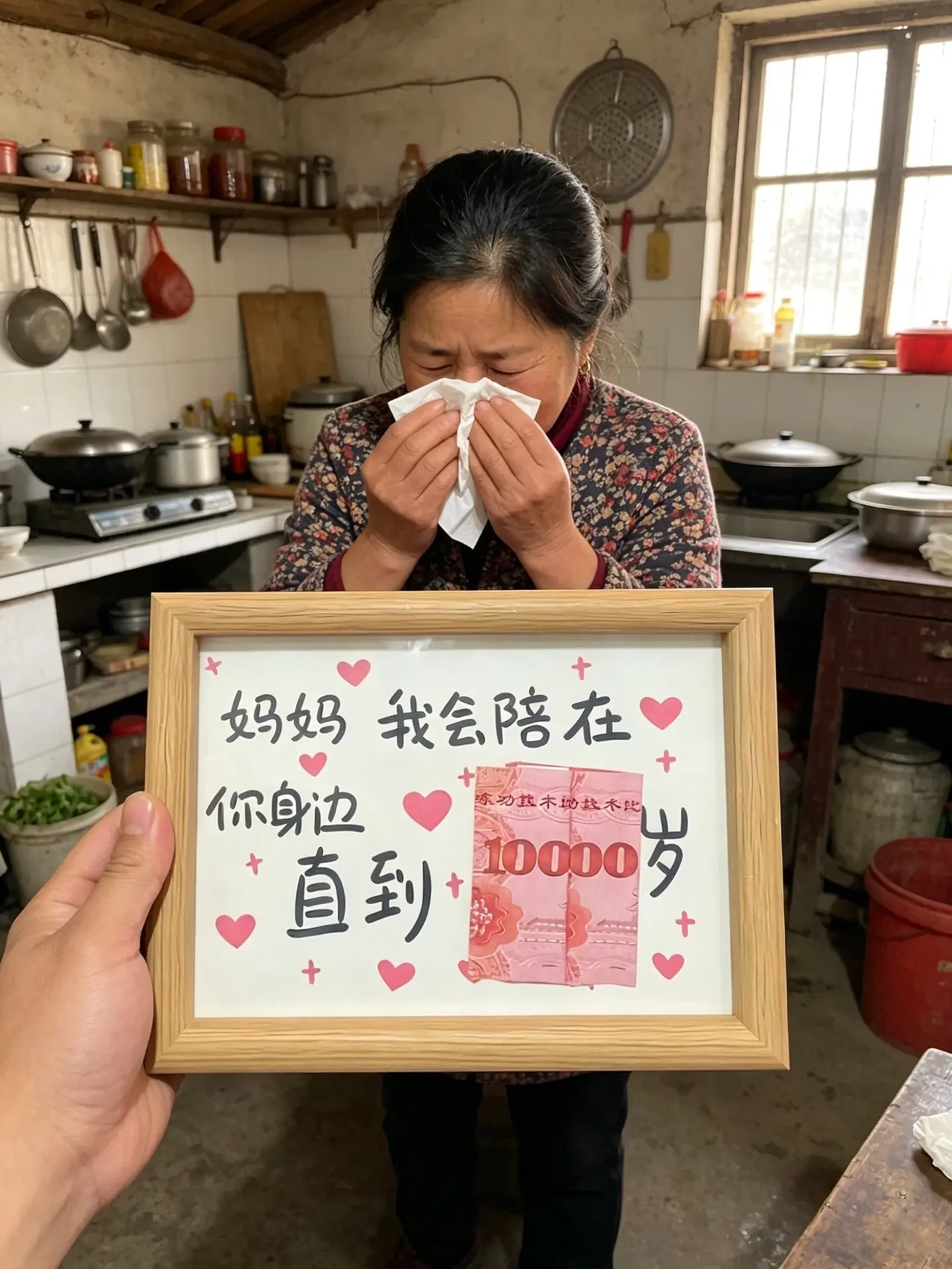 下下周就是母亲节了 妈妈嘴上说着不要 但是眼里心里都是期待啊