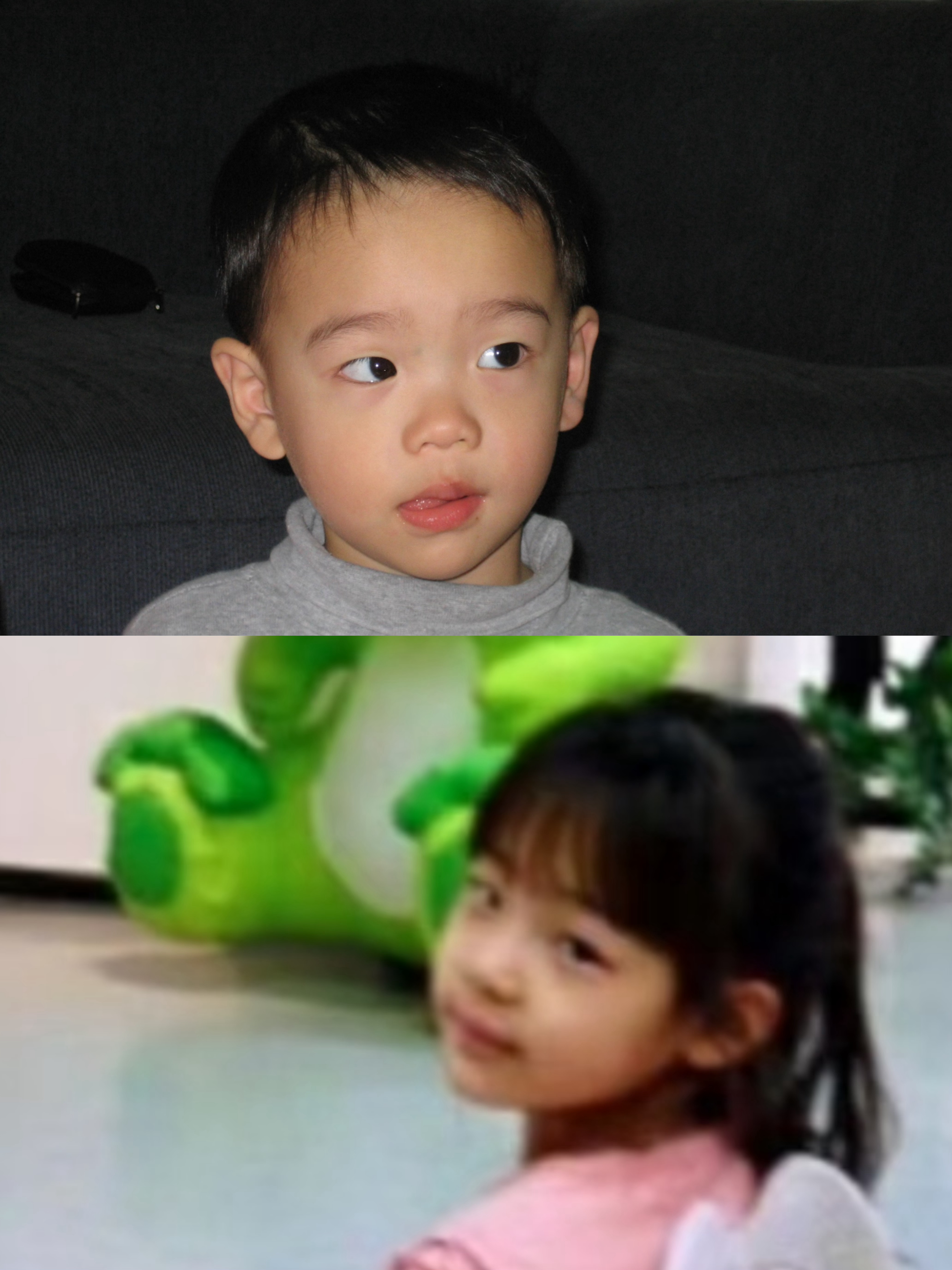 minji小时候完全就是性转版申惟吧 