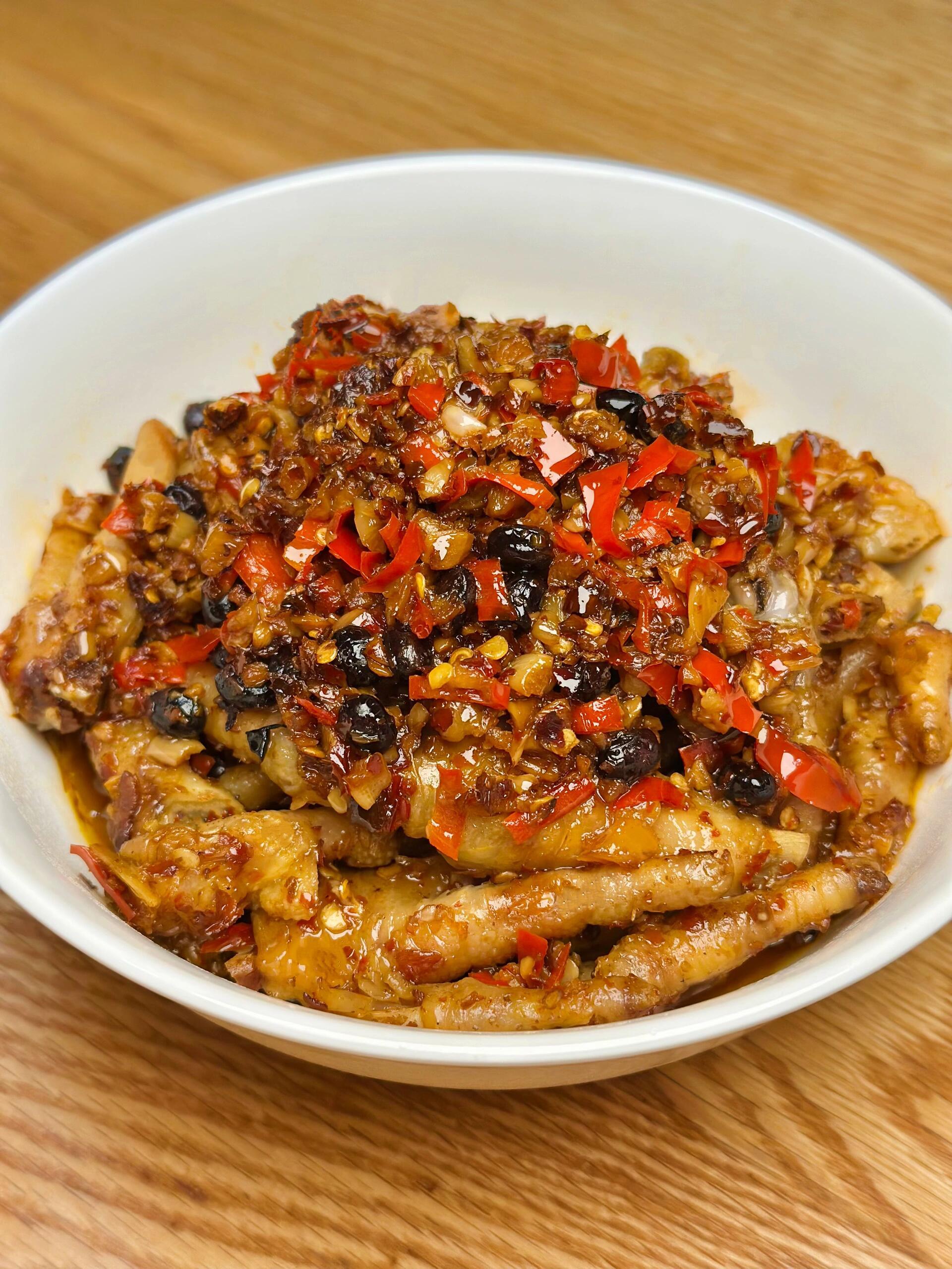 干椒蒸鸡爪[馋嘴] 