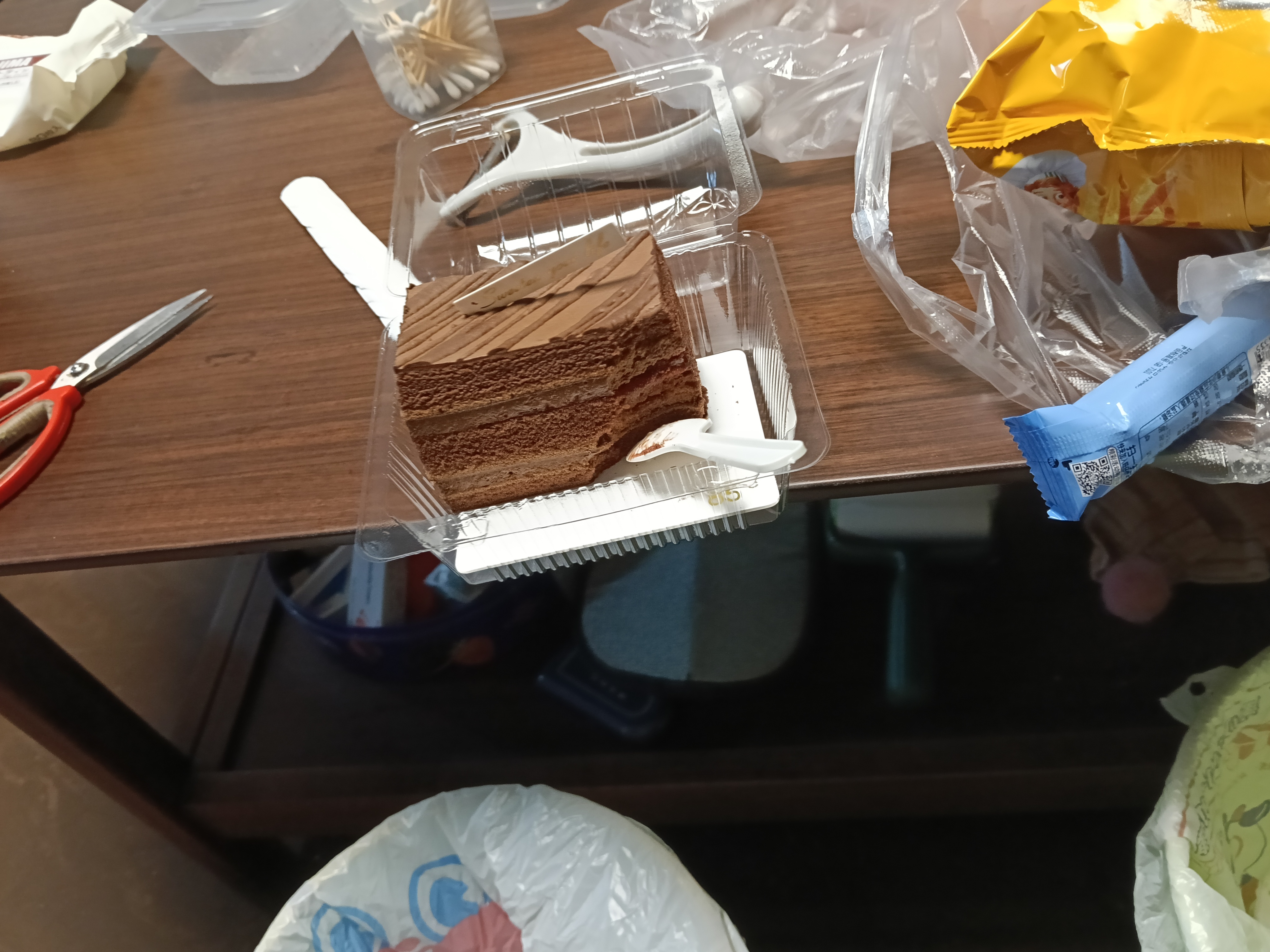 还是巧克力蛋糕最能治愈我的心情 