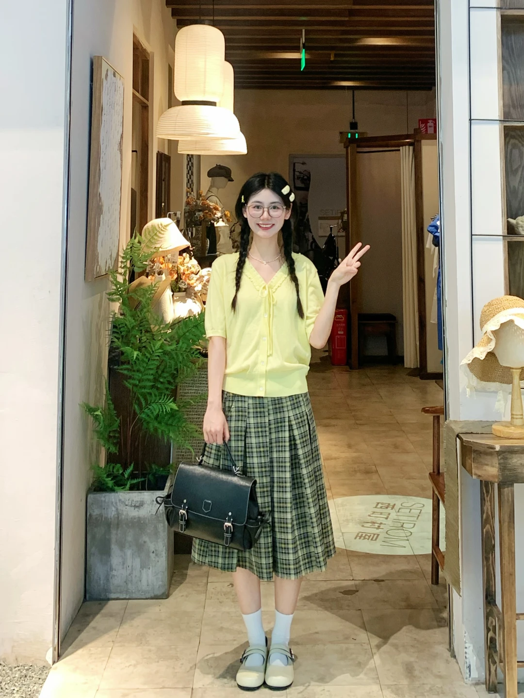 163 90｜日系复古甜妹穿搭ootd🧸🪄