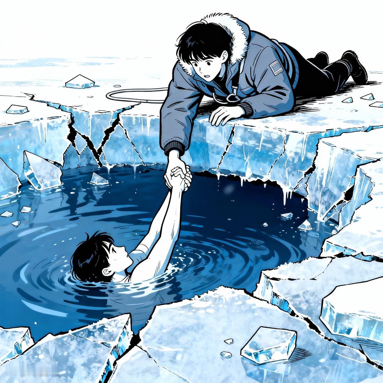 13岁女孩李佳婷冰窟救人这事，真的太让人震撼了。才13岁，正是天真烂漫的年纪，却