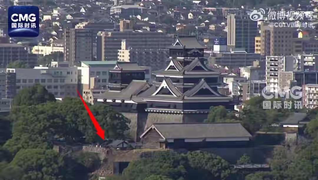 重修完又遭震塌，熊本城倒塌石墙撕开文物保护的现实困境

熊本城刚刚修复完成的古石