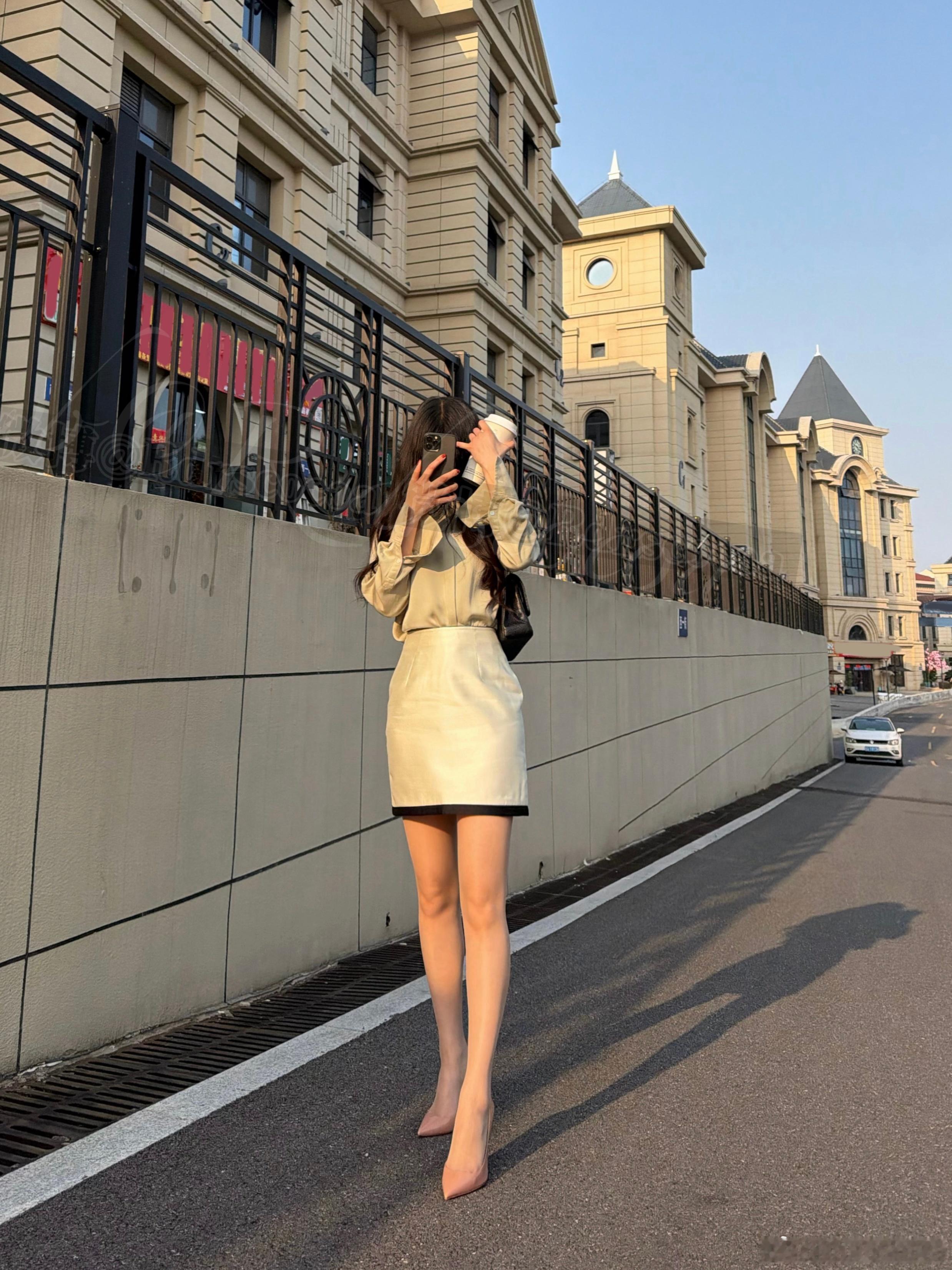通勤穿搭ootd春天对绿色情有独钟💚🩵今天穿什么ootd
