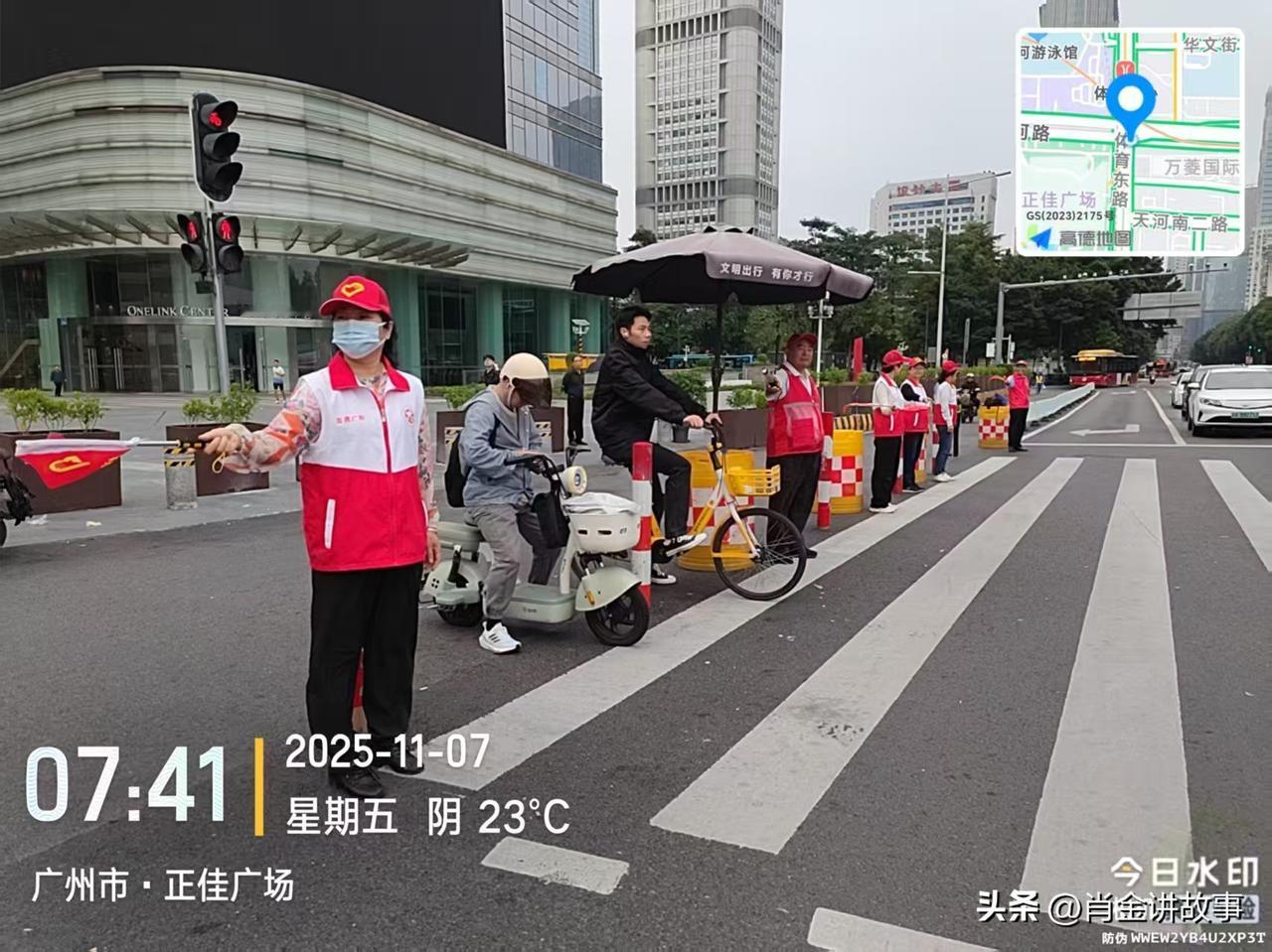 天河好人团队暖心护航 正佳广场志愿服务显担当
 
11月7日上午，天河好人团队的