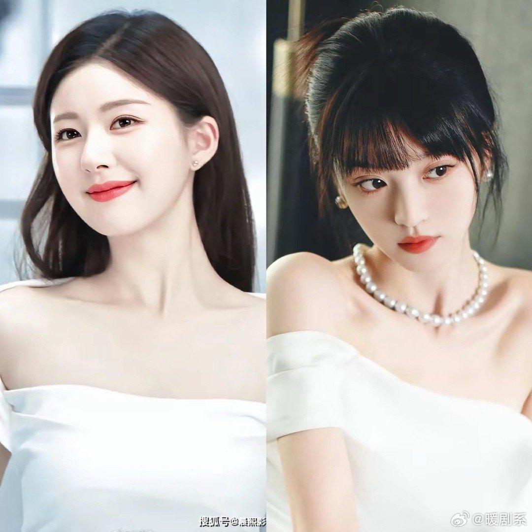 我问男同事，如果让你选赵露思和田曦薇做女朋友，你会选谁？男同事想了一会，笑眯眯的