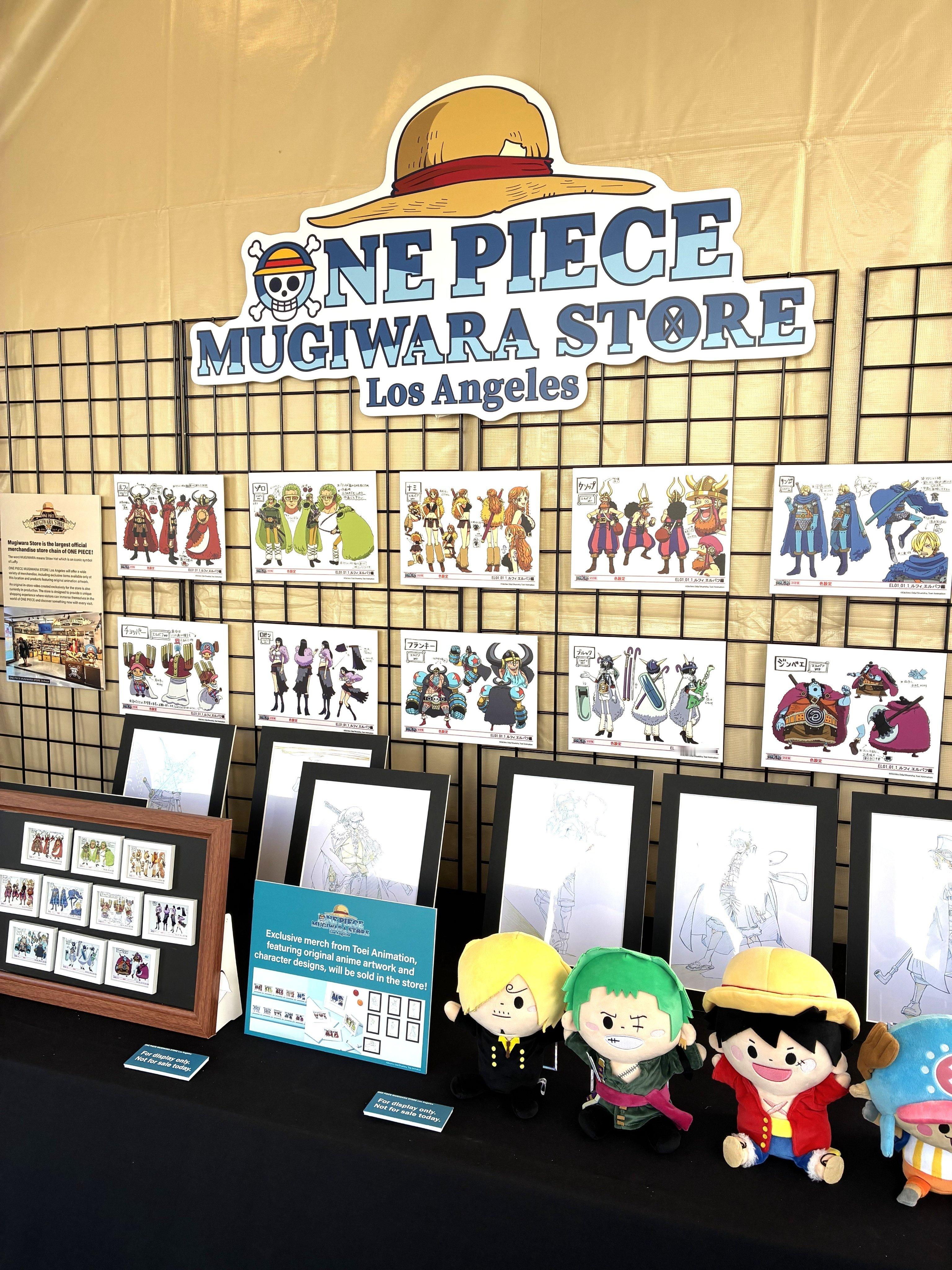 美国ONE PIECE Fest活动的MUGIWARA STORE Los An