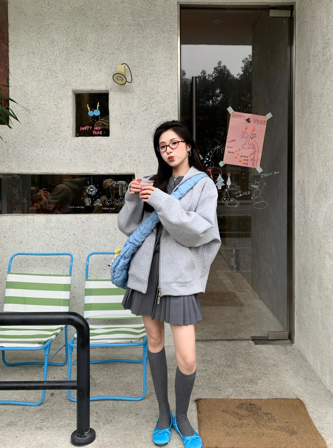 春日限定all grey 🐚⋆∙∙∙