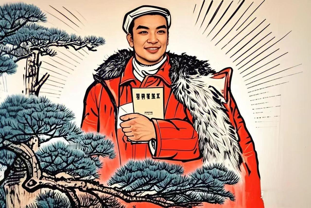 ［楷模·王进喜］
［元山子彩绘作品］