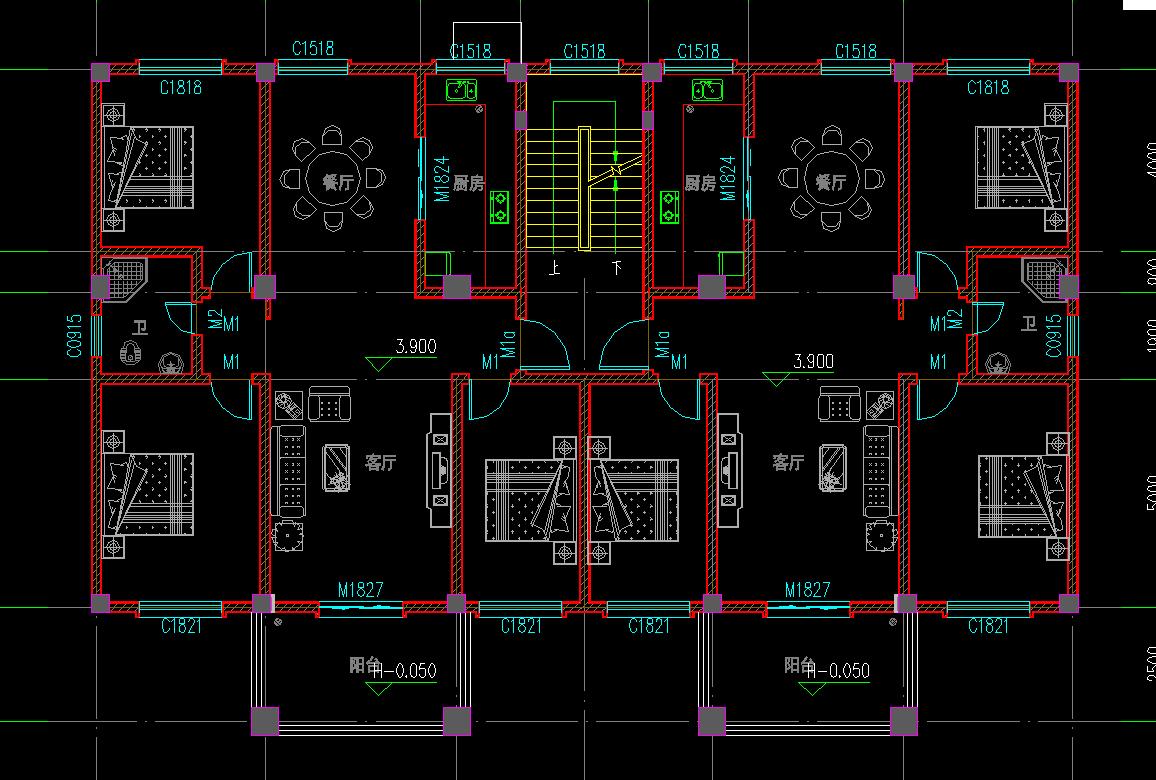 农村最大的双拼别墅！设计 农村自建房 农村自建别墅 自建房 别墅