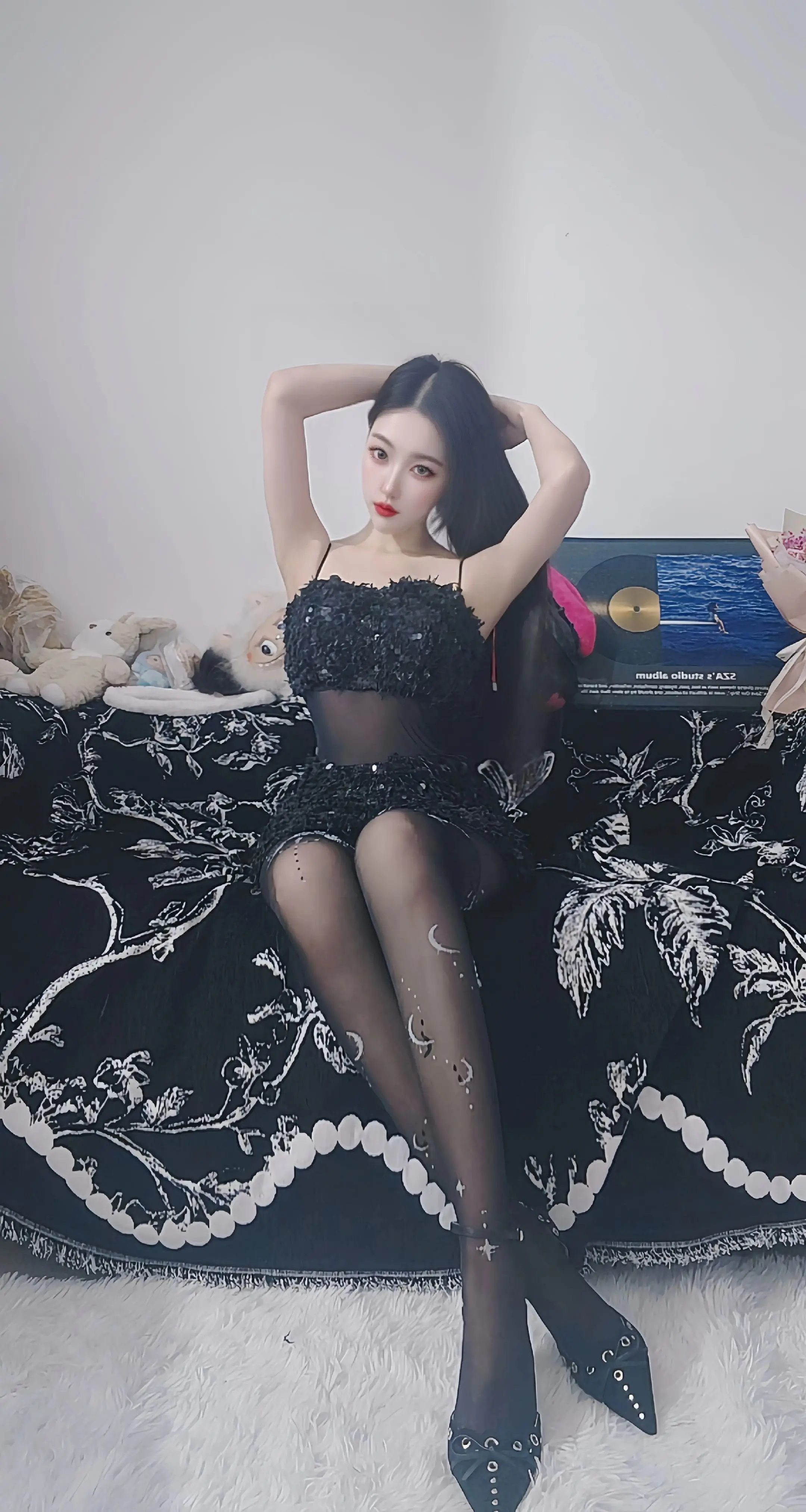 黑色系穿搭🎹我的主场。，  ，  