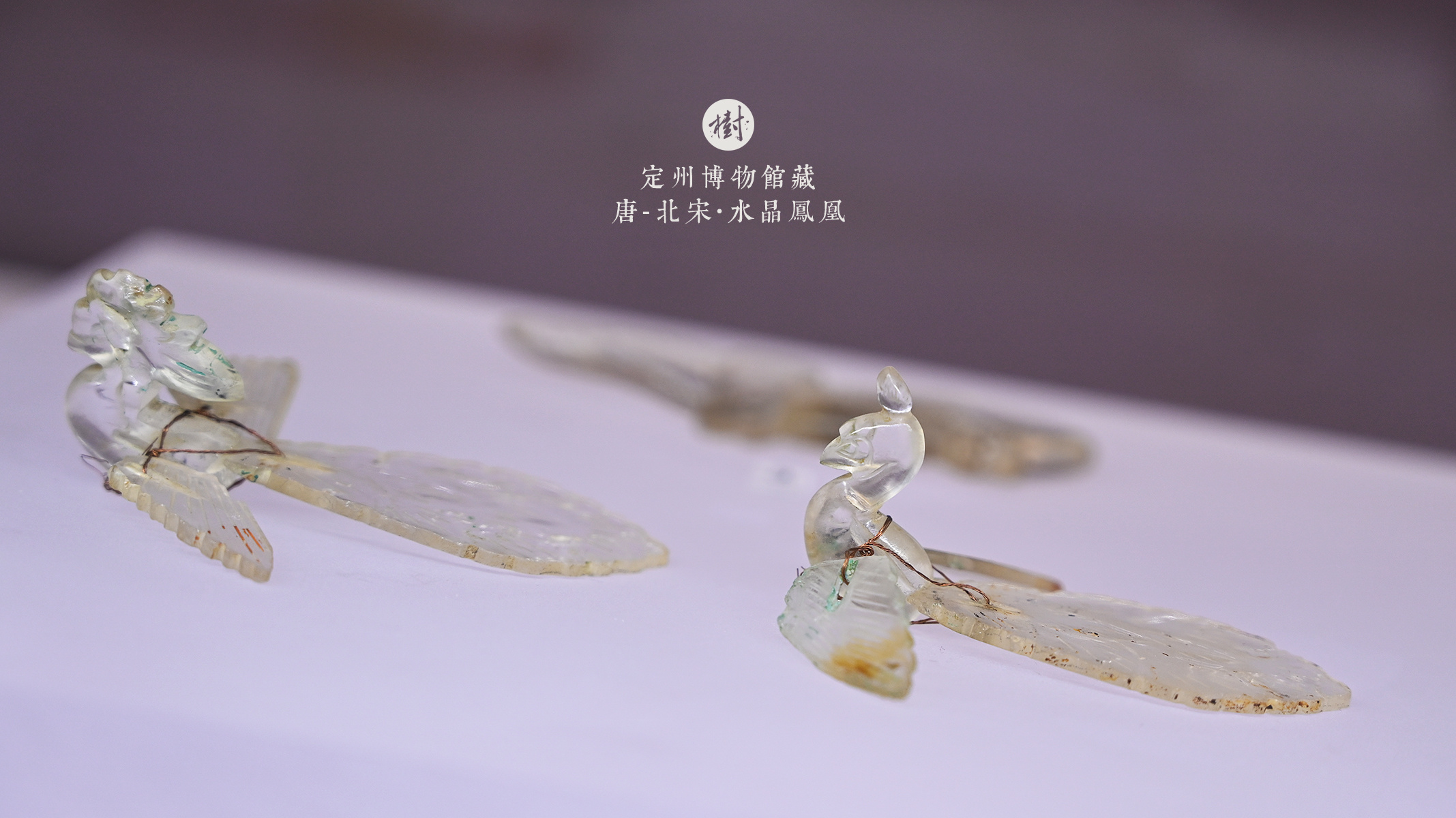 定州博物馆·尘外千年定州博物馆藏唐-北宋·水晶凤凰静志寺塔基地宫出土 
