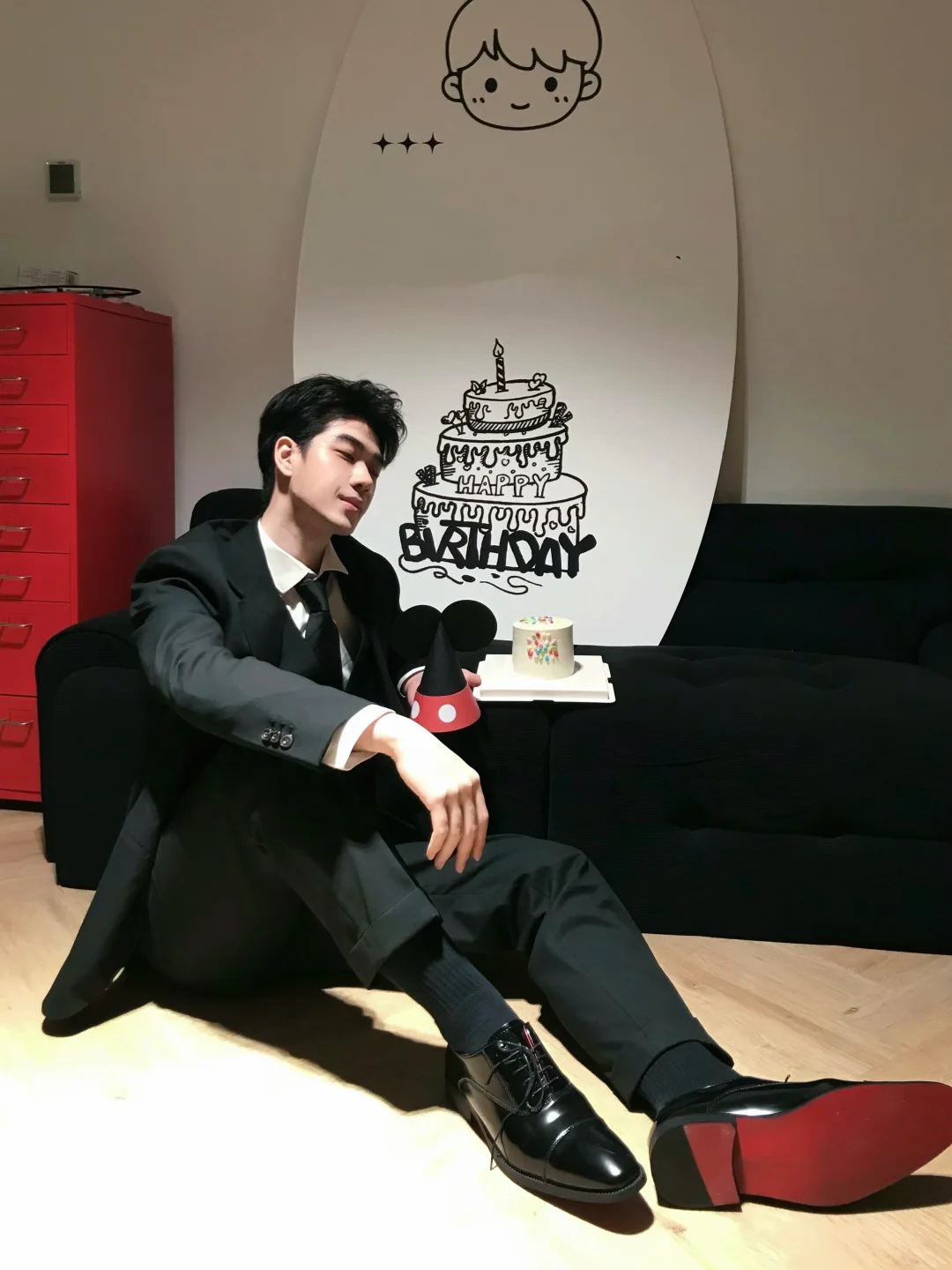 穿正装的弟弟👦🏻