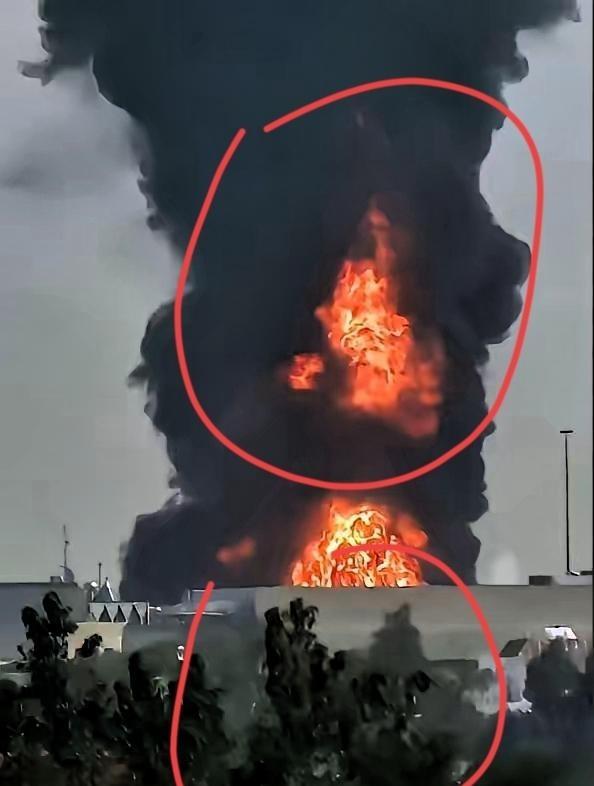 迪拜完了，机场被炸成这样。40 年的建设 14 天结束。迪拜真的被战火拖下水了！