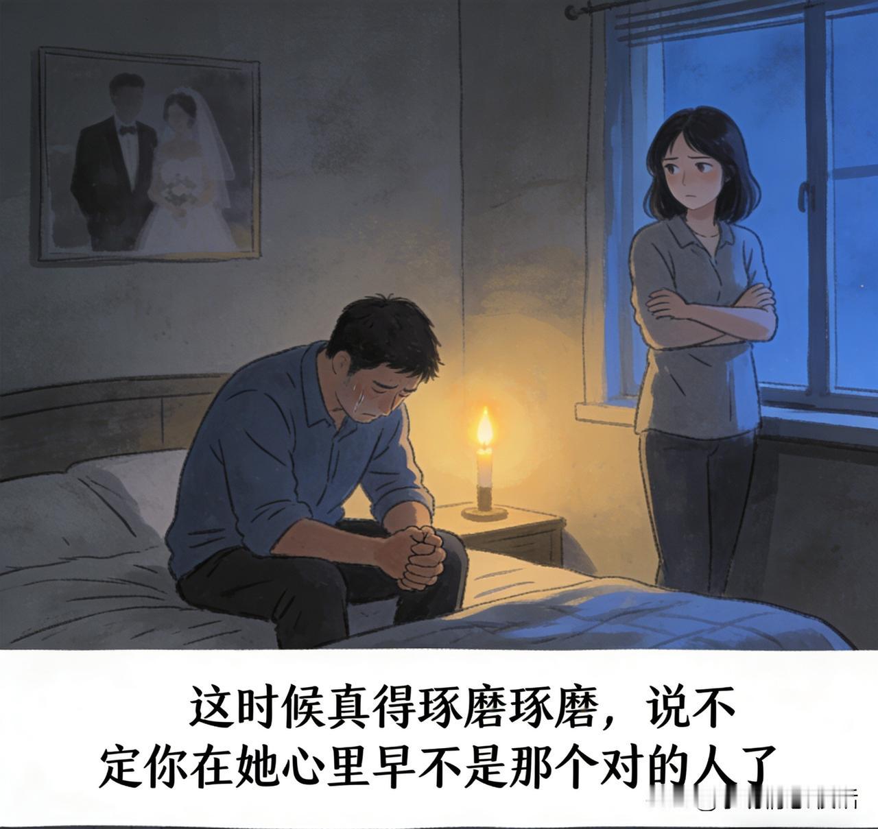 家人们，两口子过日子，要是老婆都不尊重你了，那这日子确实像卡了壳的齿轮，难受得很