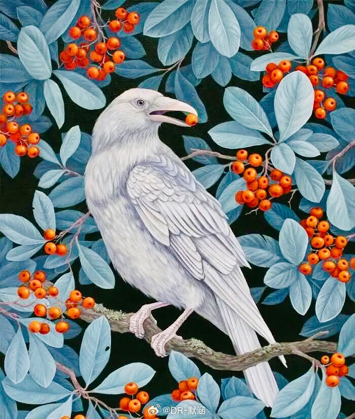 Vasilisa Romanenko是一位擅长将自然转化为奇幻景象的画家。她以丙