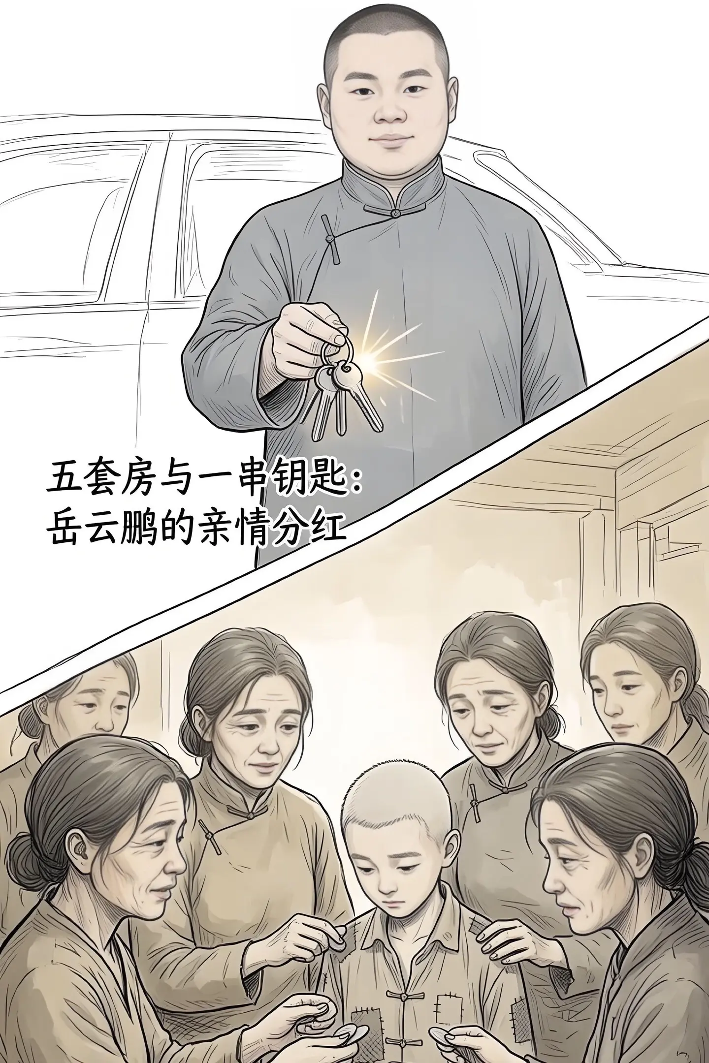 姐姐找岳云鹏借钱，弟媳不同意了。