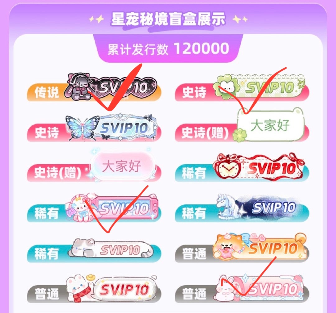 一张应该能收这四个吧现在预出价好高 