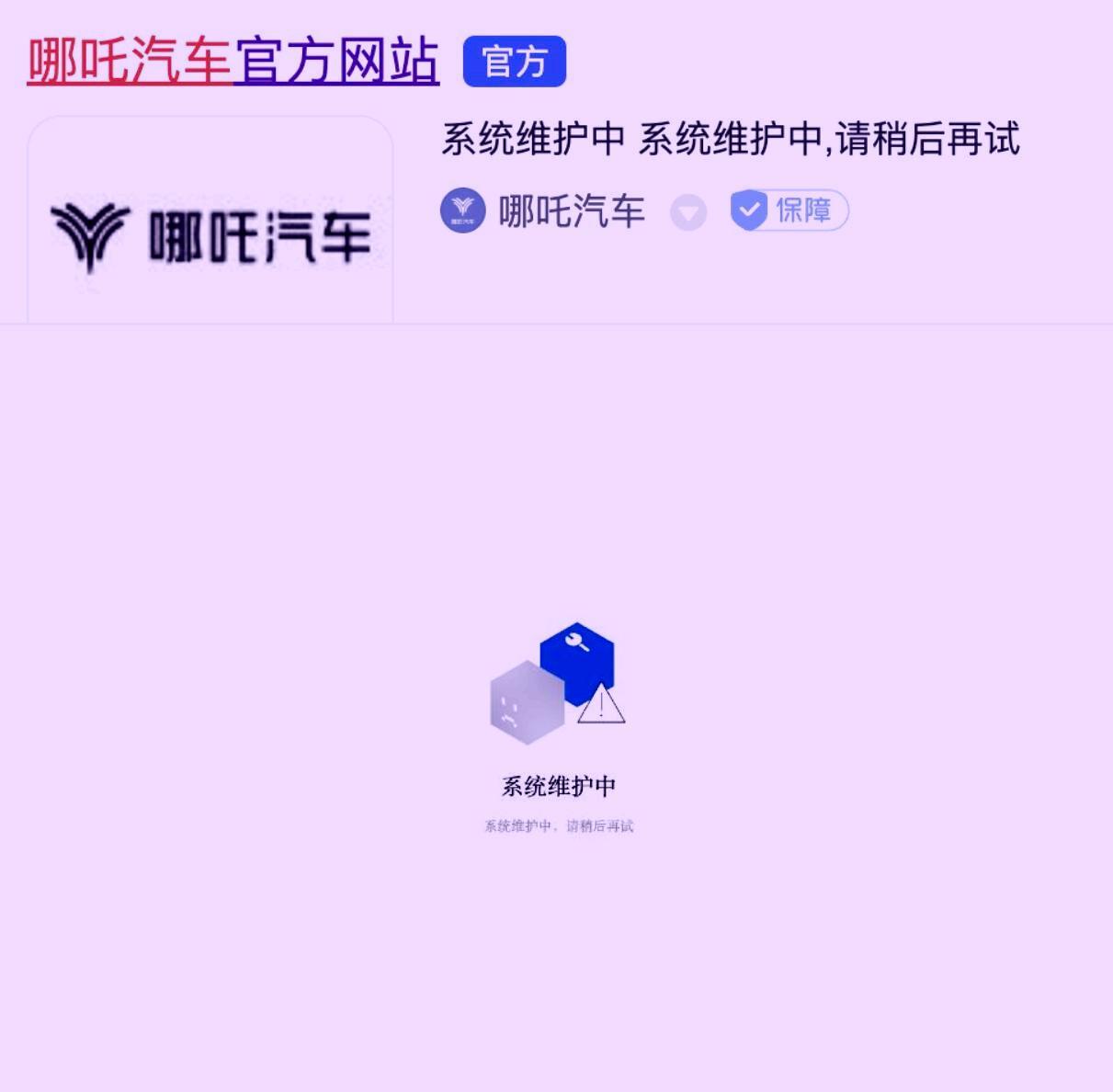 我就说吧！哪吒汽车官网维护
雷军必然会上热搜，而且遭殃！
现在都相信了吧。要我说