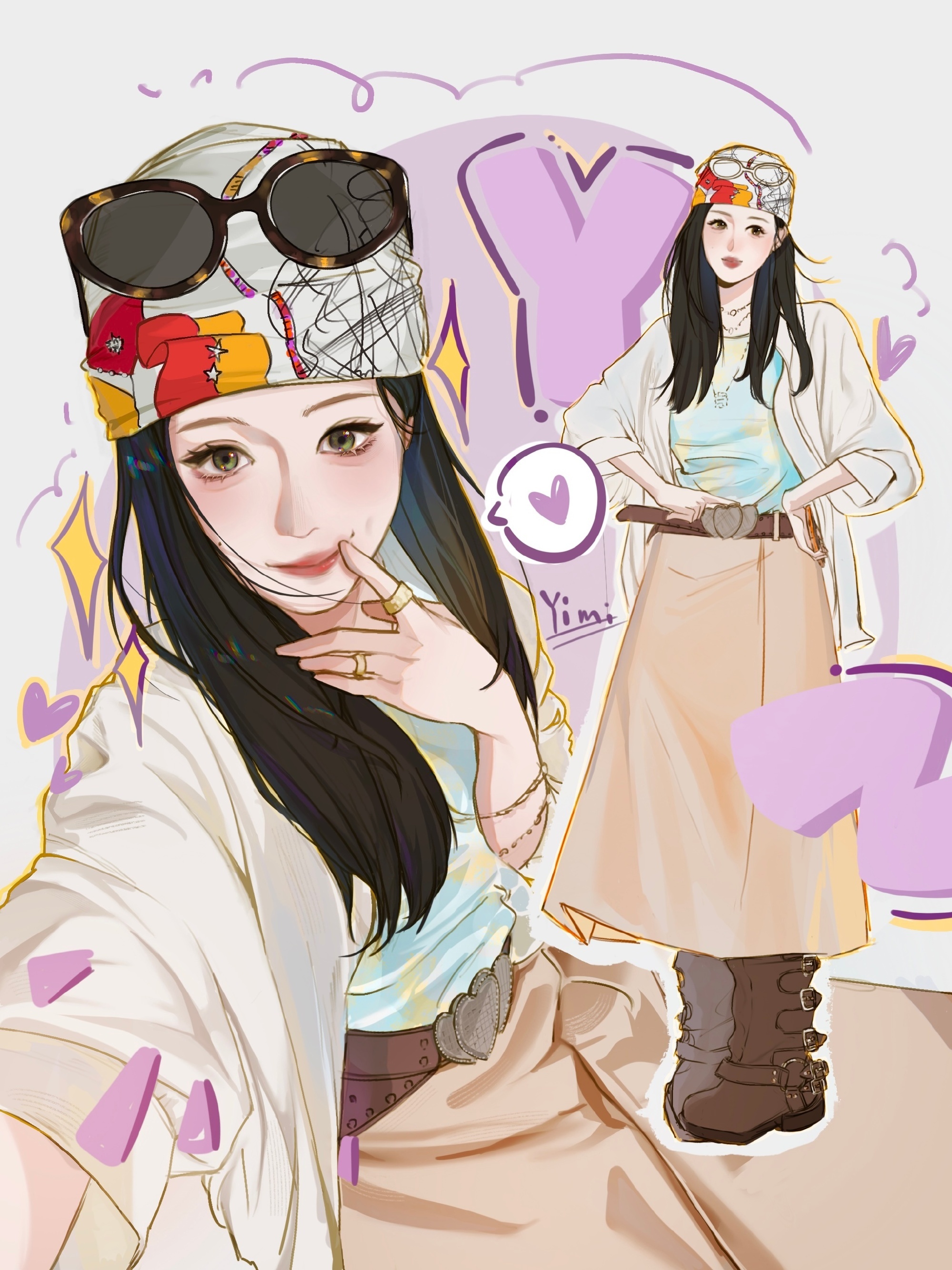 杨紫 yz宝曼兰朵全球品牌代言人杨紫 拾起生活中熠熠生辉的碎片，在枯燥乏味的人生