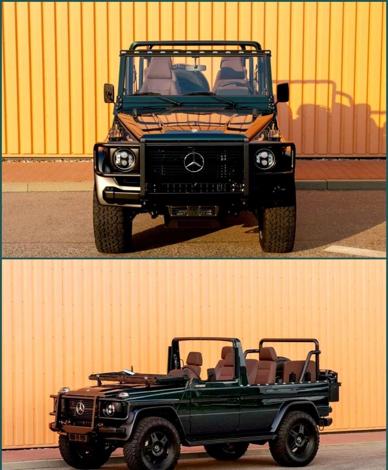 奔驰大G“拉皮”敞篷：EMC的昂贵玩具在经典车修复与再造（Restomod）的精