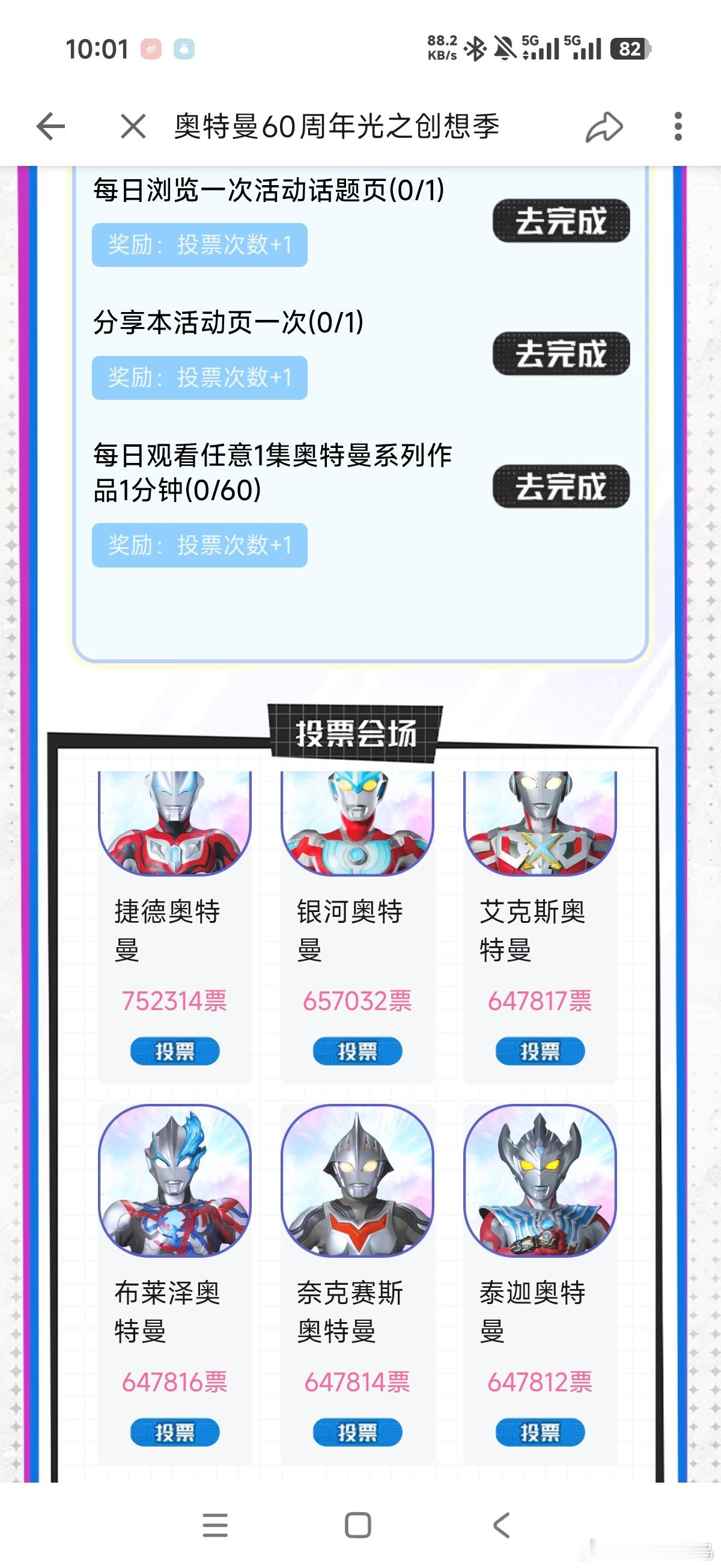 吃瓜奥特曼投票，怎么到处都有官方控票做票啊 怪不得大家讨厌皇族