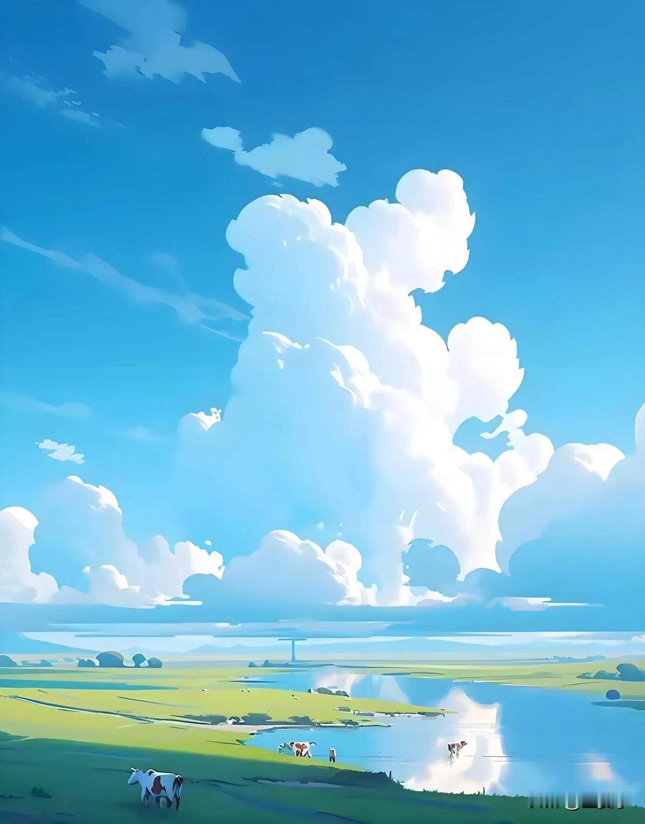 今天是小暑，夏天的闷热，才刚刚开始。但这个傍晚，又是阴天，凉风依旧。似乎是入伏前