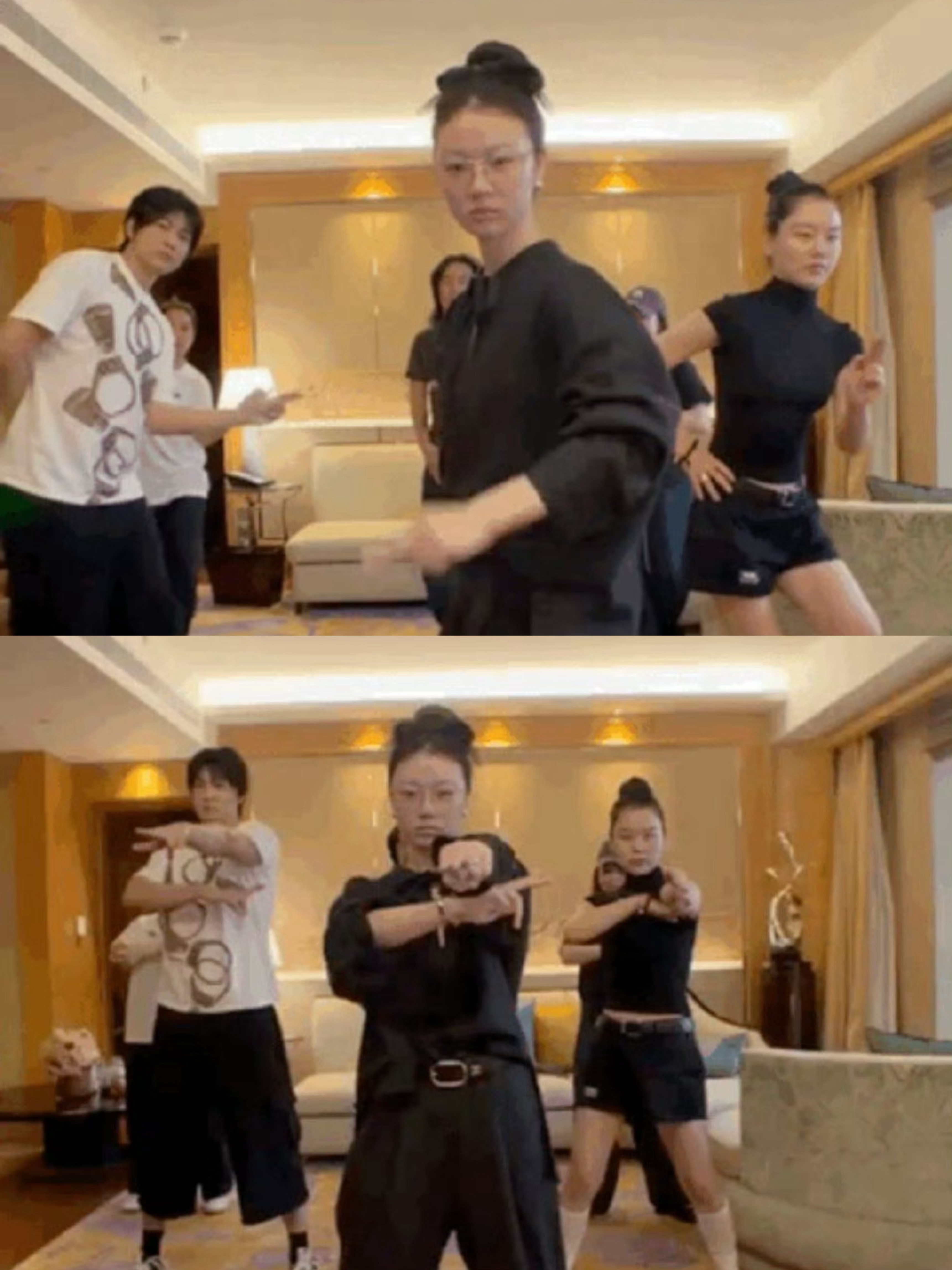 单依纯也跳上技能五子棋了喜人奇妙夜技能五子风越吹越广！单依纯空降喜人奇妙夜跳《五