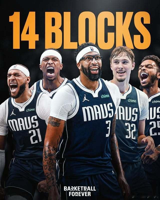 独行侠创赛季封盖新高（14次），历经加时116-114险胜活塞😤🔹 安东尼·