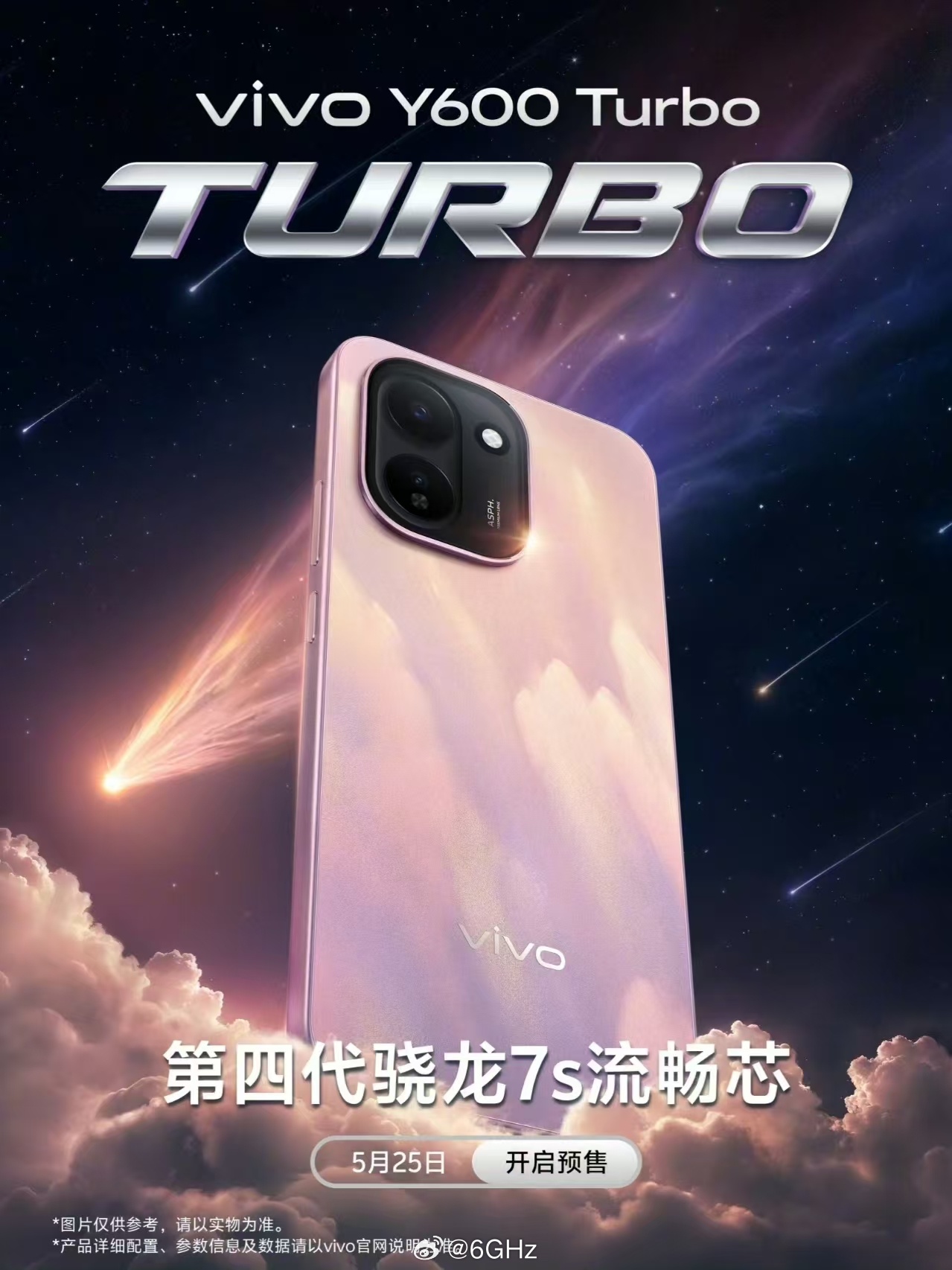 Y600Turbo 是骁龙 7s4，看来是 iQOOZ11 换芯版