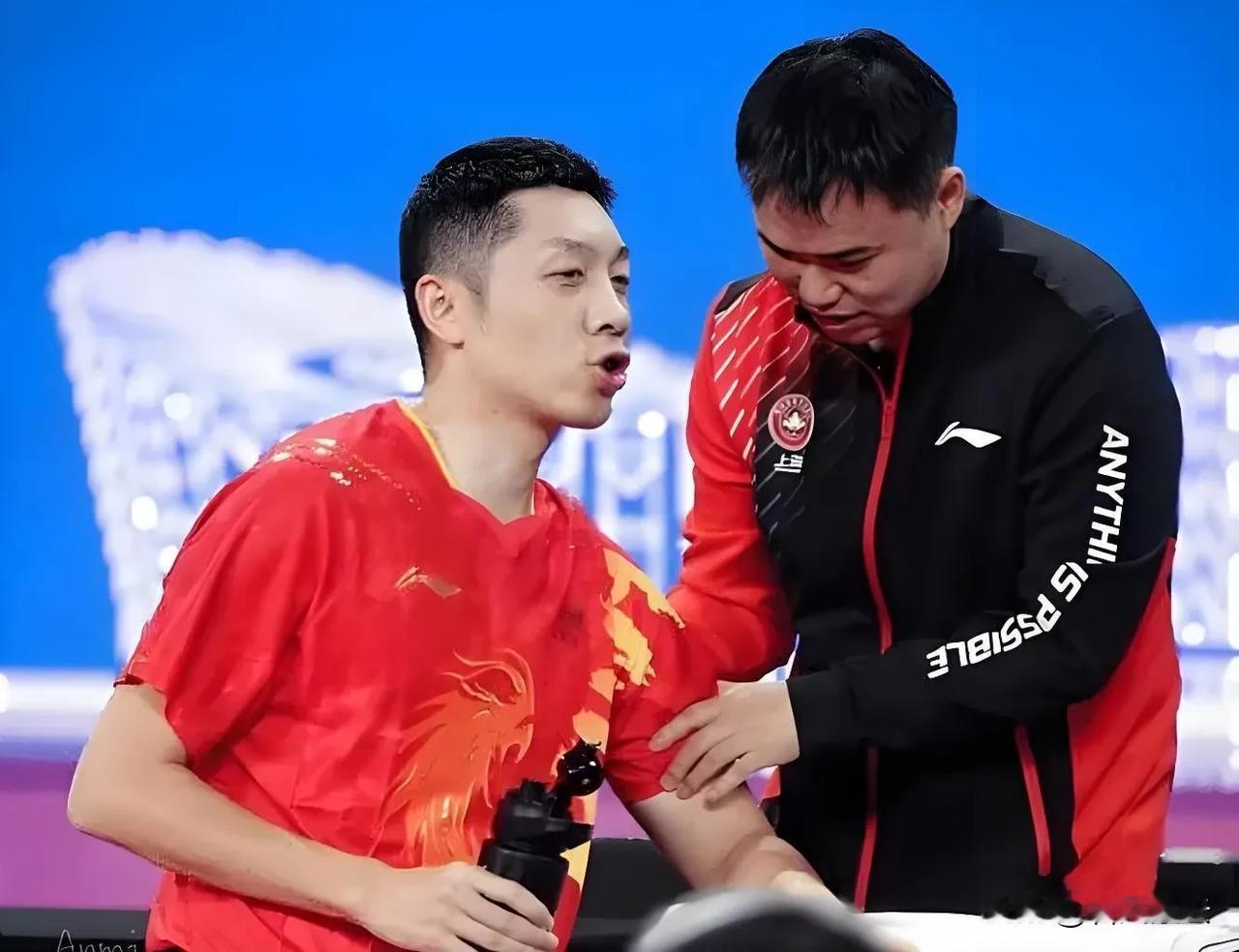 太可惜了，久违的许昕也退赛了

久违的大蟒许昕，刚在全锦赛赛场绽放光芒，却又无奈