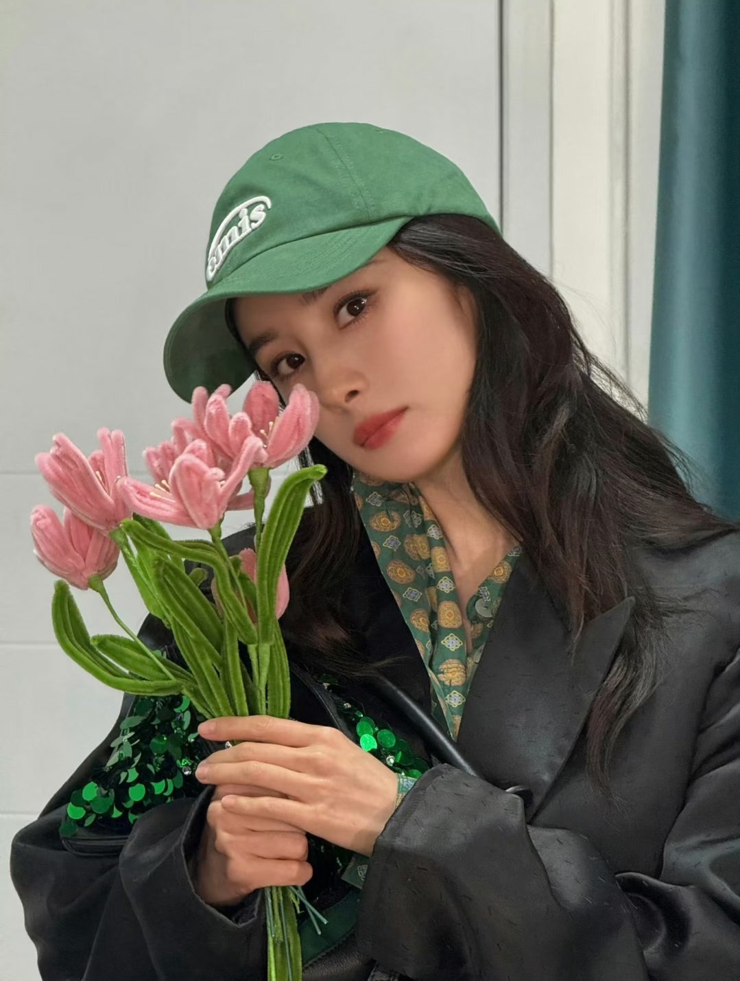 恋人怀中樱花草💐💐💐杨幂
