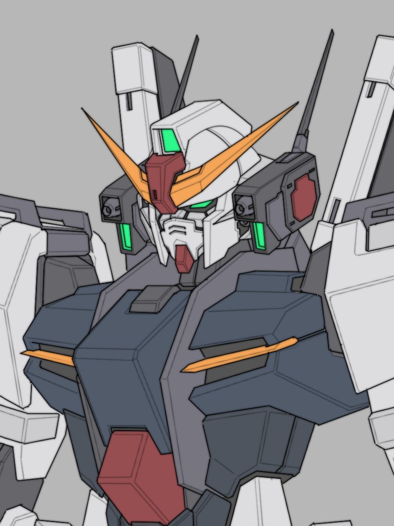 メカクリア新作强袭高达Mk-2高达seed ​​​