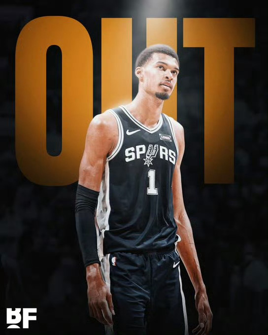 文班亚马的小腿拉伤就是超标使用了，他不应该连续出场那么长时间。文班亚马在打完跟金