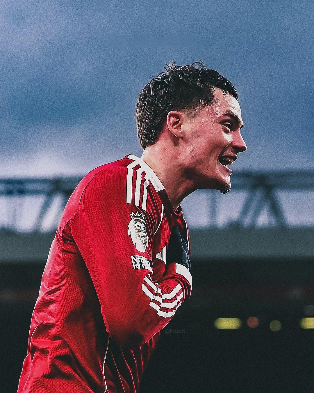 【维尔茨好起来了】英超第22轮，利物浦1-1战平伯恩利，维尔茨在比赛中完成破门，