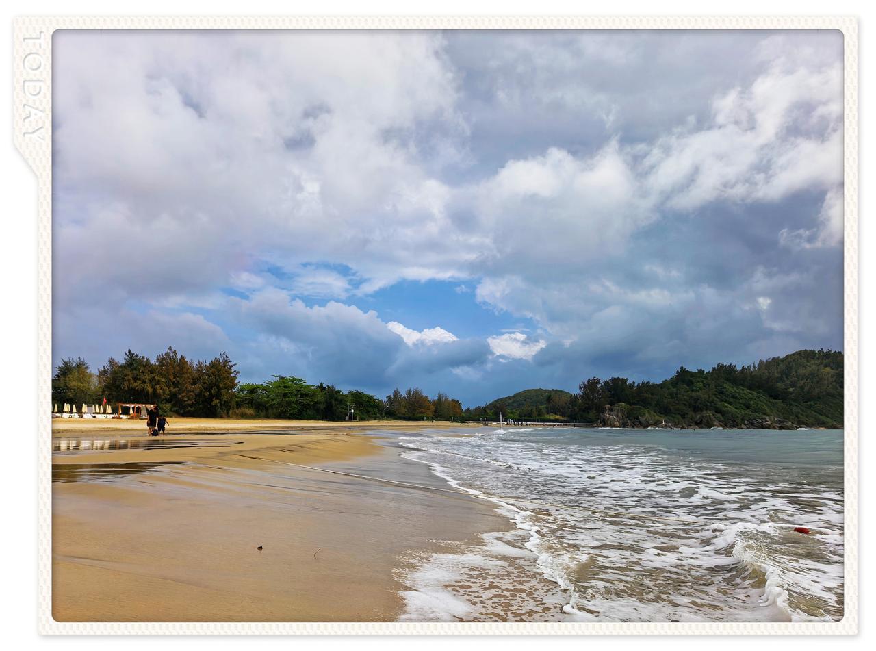 美景图片分享夏日怀念海边浪花