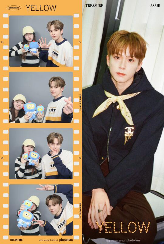 💛yellow人生四格终于拍上了🤖️