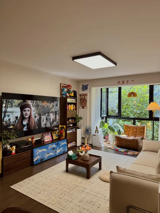 住了三年的家，周末和阳光一起宅家🏠