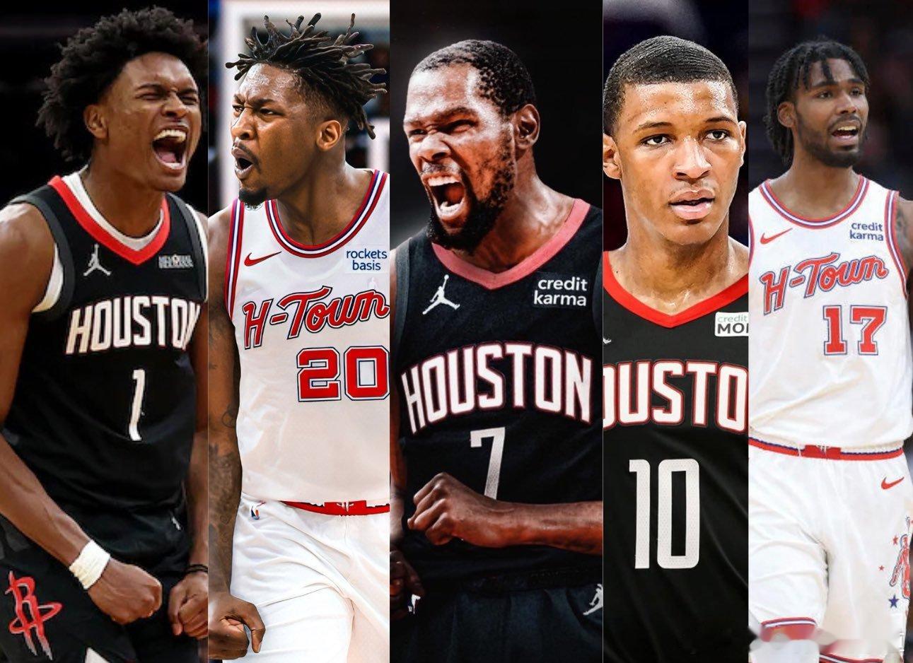 防守拉满！火箭这溢出的侧翼天赋！太顶了。休斯顿火箭nba交易 ​​​