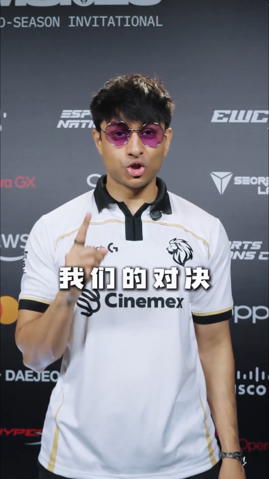 印度上单Dhokla赛前喊话Bin：Bin！我们的对决，早已注定！Dhokla喊