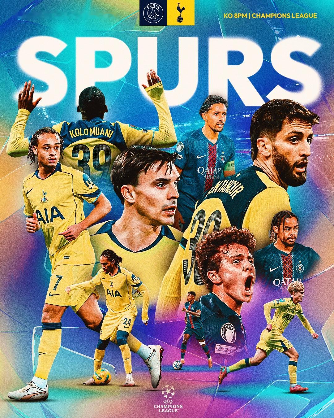 Matchday in Paris! 👊🆚 PSG🏟️ 王子公园球场🏆 