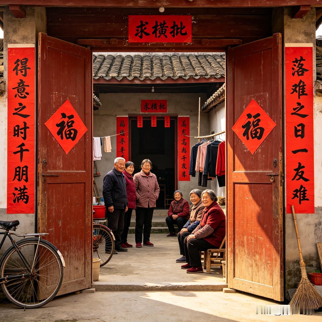 上联：得意之时千朋满，
下联：落难之日一友难。
 
这副联道尽人情冷暖，从得意时