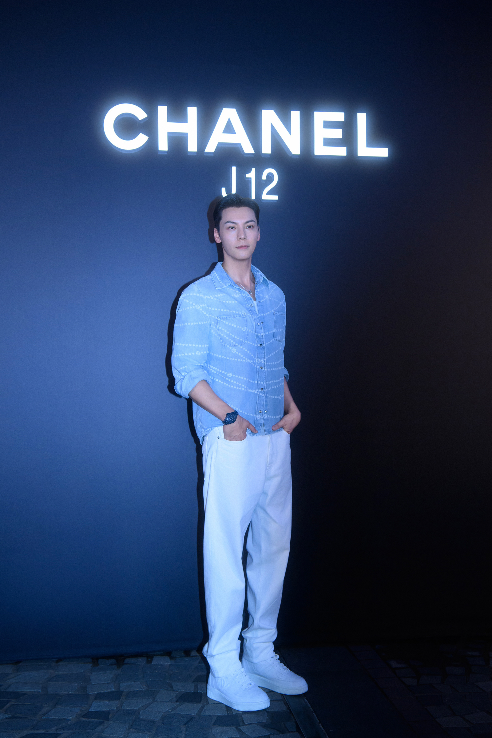 陈伟霆CHANEL J12 BLEU新物料香奈儿严选，好型男啊特别港～ ​​​