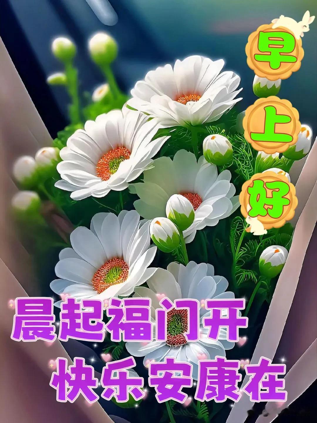 今天好看的清晨问候祝福语图片，今天早安唯美温馨祝福语

轻轻问候深深情，暖暖祝福