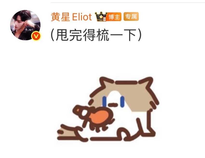 所以把小肚子梳出来了？ ​​​
