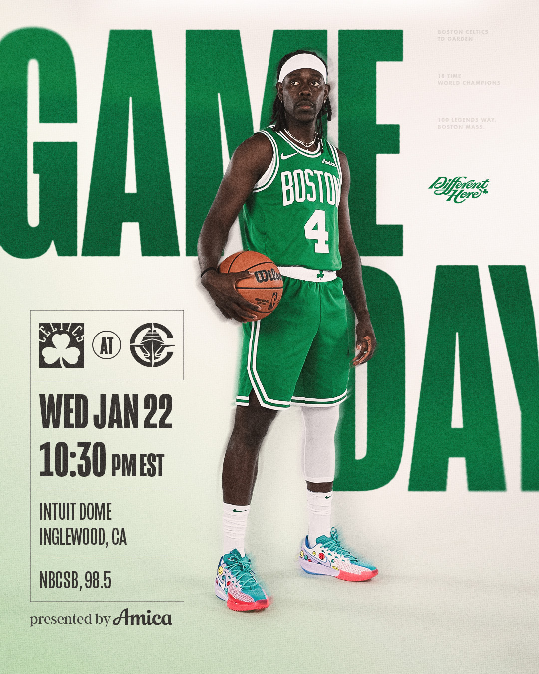 凯尔特人国度  GAME DAY ! LET‘S GO CELTICS ☘️ ?