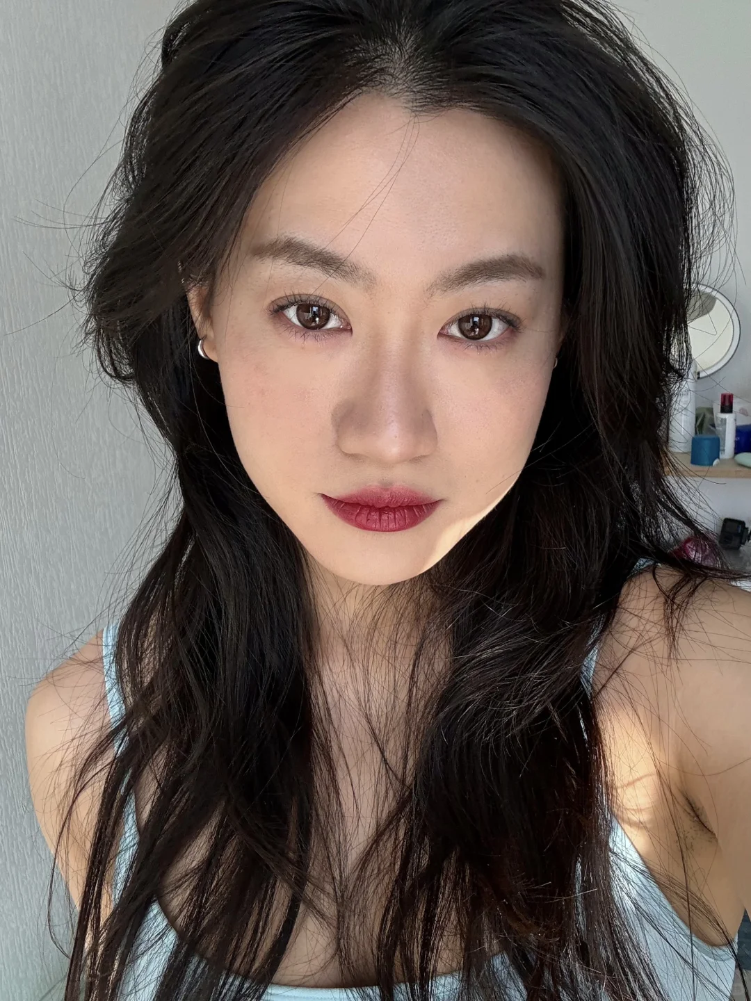 倒春寒的冷色系